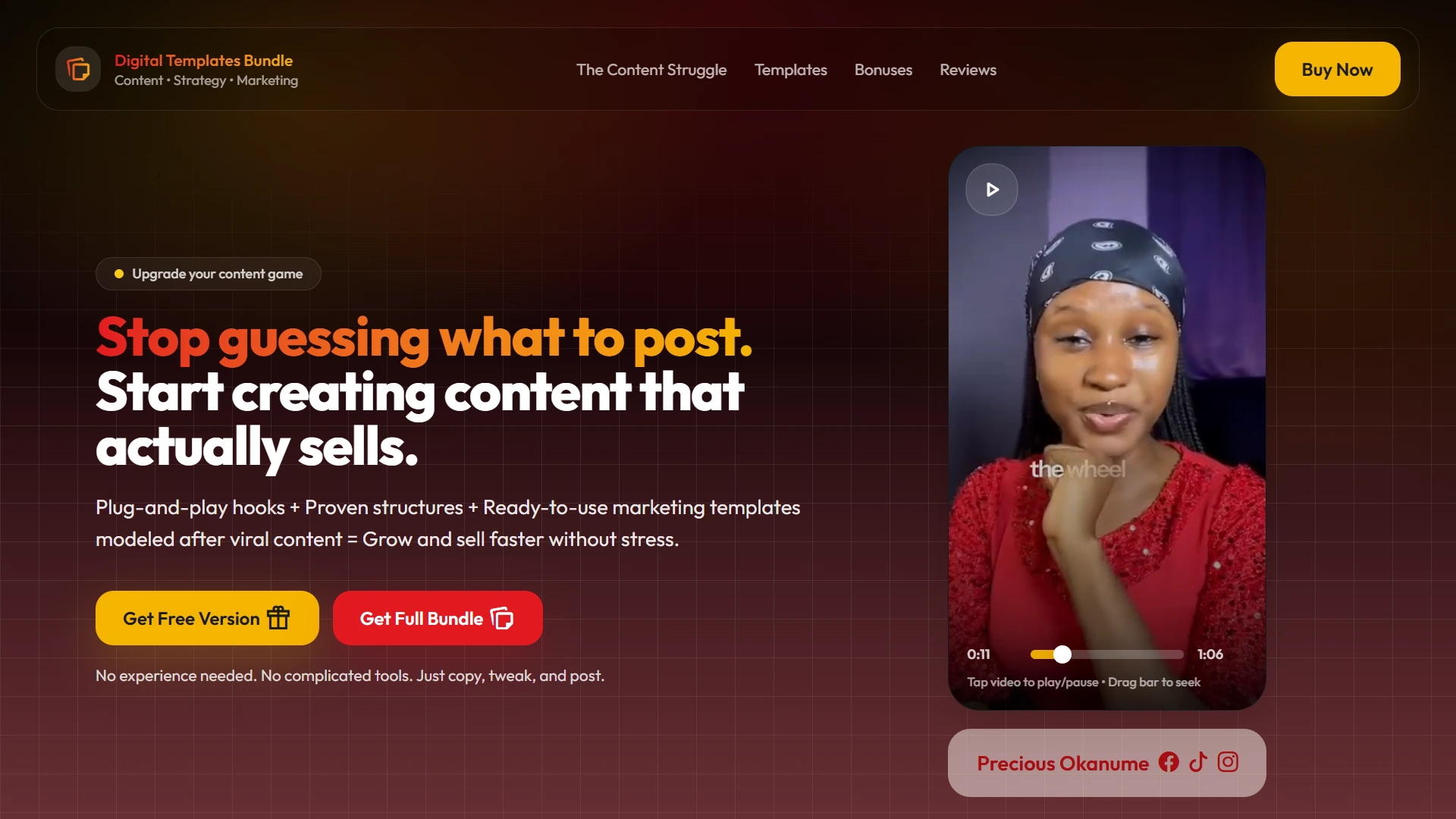 Landing Page Preview
