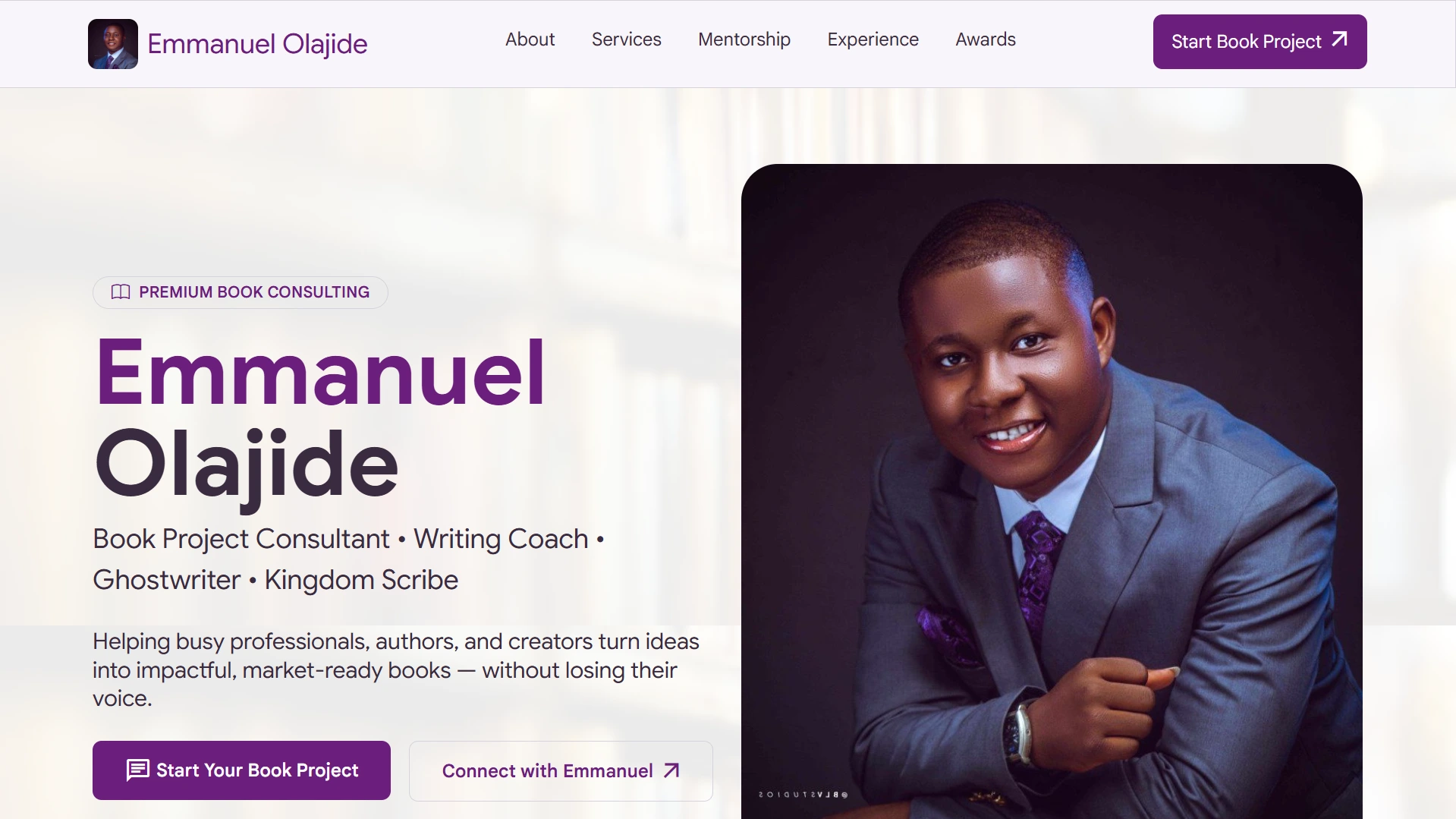 Landing Page Preview